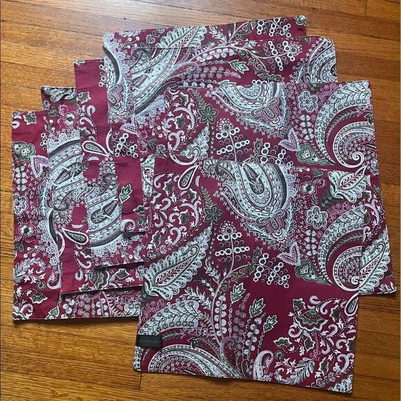 CYNTHIA ROWLEY PLACEMATS CHARGERS SET OF 7 - Picture 12 of 12